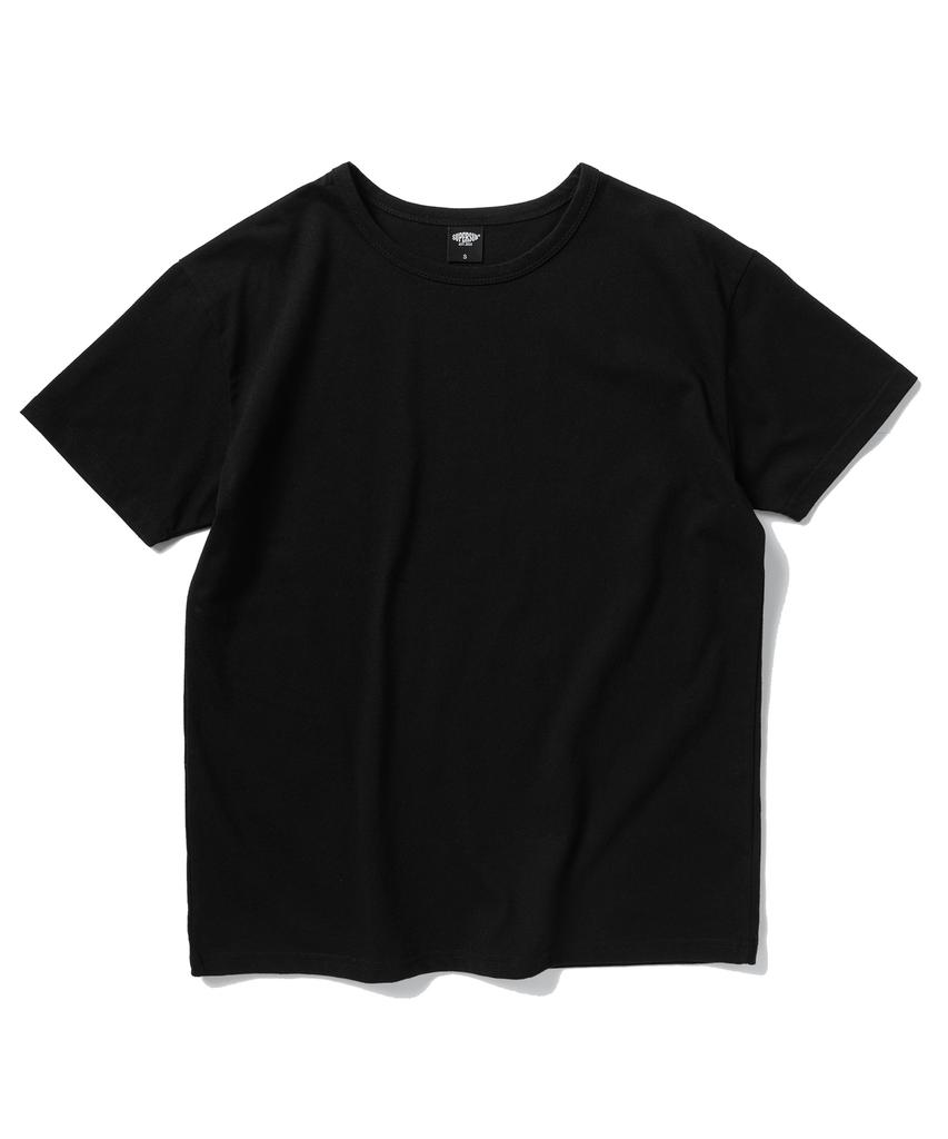 SUPERSUB Essential Standard Color Short Sleeve T-Shirt - Black