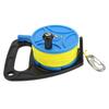 Diving Reels Anchor Rope Spool Finger Reel Multi Purpose with Clip 83m Wire for Cave Exile