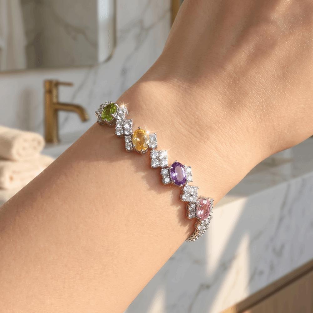 Wristband Women Crystal Hand Bracelet Luxury Friendship Bracelet Zircon Bracelet Hand Accessory