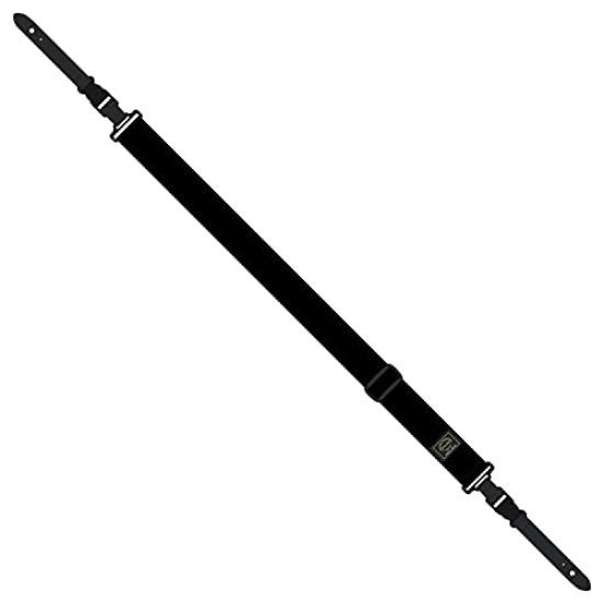 Система зажимов LIVE LINE, оснащенная 50-миллиметровым ремешком AC Guitar End черного цвета LSR28BK/кожа