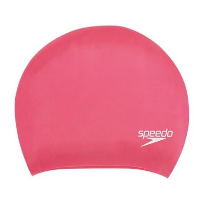 Speedo Силиконовая шапочка для плавания унисекс с длинными волосами для взрослых