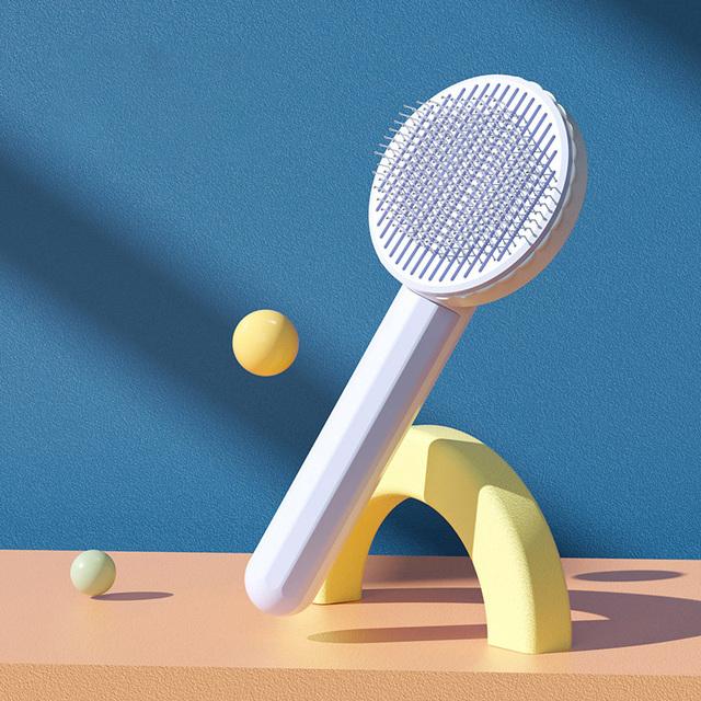 Щетка для кошек Щетка для ухода за домашними животными для кошек Удаление волос Средство для удаления волос у кошек Расческа для удаления волос с домашних животных Аксессуары для ухода за котятами и щенками