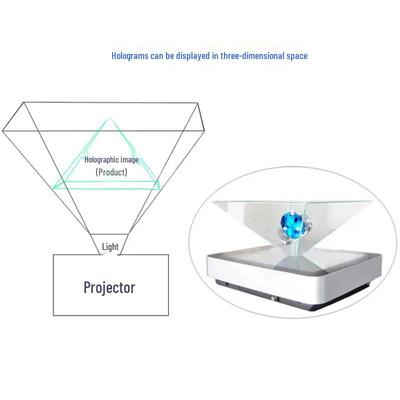 Голографический проекционный дисплейный шкаф 3D без очков (Китайская версия)