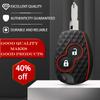 Silicone Keychain Cover Key Cap Holder Car Key Case for Renault Trafic Clio Duster Logan Dacia Sandero for Nissan Terrano Almera