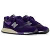 Кроссовки унисекс Teddy Santis x New Balance 998 Сделано в США Сливово-фиолетовые Серебристые U998TE