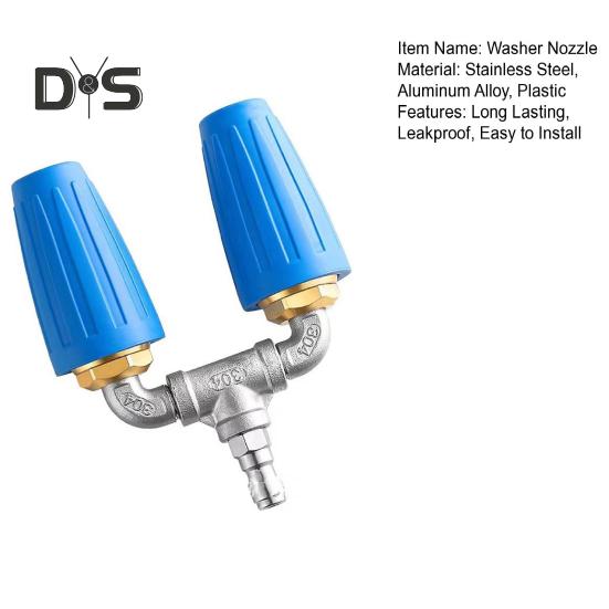 Турбофорсунка с вращением на 360 градусов, 4-6 галлонов в минуту, 4000 фунтов на кв. дюйм, простая в установке, быстроразъемная, двойная турбофорсунка, аксессуары для мойки высокого давления