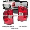 Подходит для Chevrolet Silverado 1500/2500/3500 2007-2013 Замена тормозных и задних фонарей