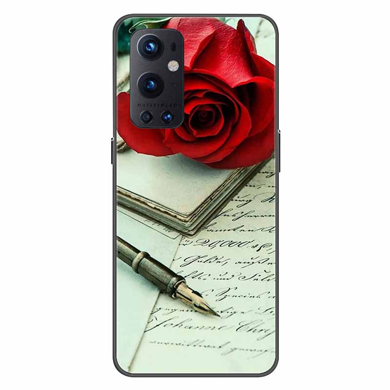 For OnePlus 9 Pro Case Shockproof Soft silicone TPU Back Cover For One Plus 9 Pro Phone Cases for OnePlus 9RT 5G 9R Cute Case