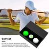3Pcs/Set Personalized Golf Ball Gift Set with Armband Compact Portable Complete Golf Balls Gift Box Kit