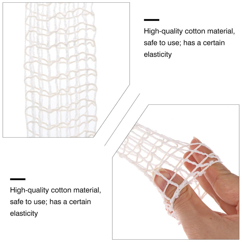 5M Хлопковая сетка для мяса Эластичная сетка для копченого мяса Птицы Ветчины Мясник