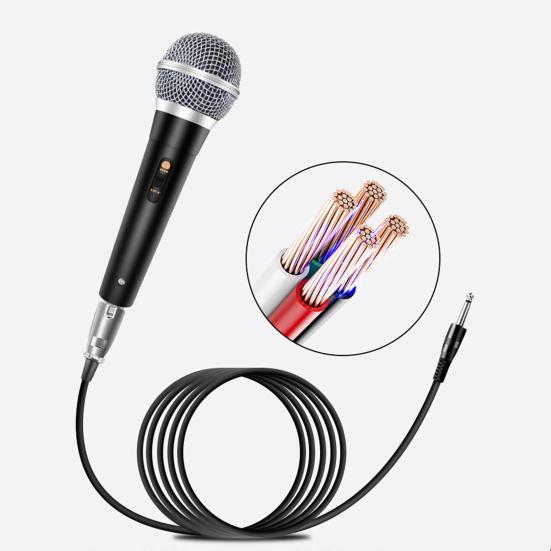 1 Комплект Аудио Микрофон Высокая Чувствительность Вокальная Музыка Plug And Play Низкая Задержка Динамический Сценическое Шоу Высокая Точность Интеллектуальный Шум