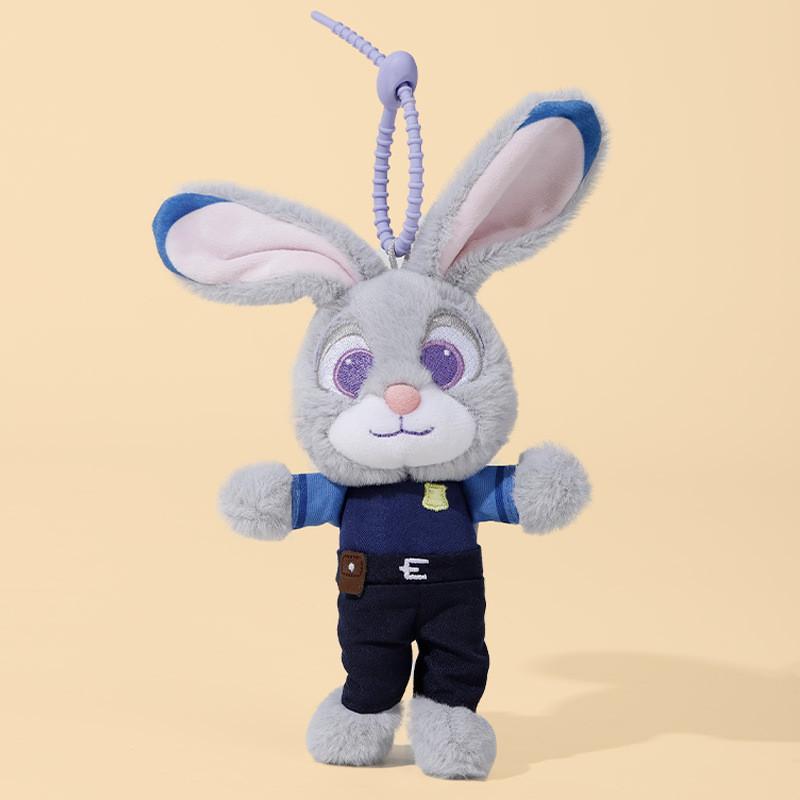 Плюшевая игрушка Ник и Джуди из Зверополиса с коротким ворсом для подарка детям