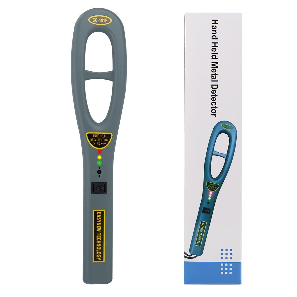 GC-101H Handheld Metal Detector Professional Security Check Bounty Instrument High Sensitivity Scanner Finder for Airport Port