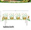 1/5pcs Dinosaur Tablecloth Birthday Decoration Cartoon Dinosaur Disposable Table Cloth Table Cover Kid Favor Gift Party Supplies