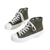 Весенние новые высокие парусиновые туфли Schoolgirl Biscuits 1970Sins Trend Board Shoes Internet Celebrity Hong Kong Style Sneakers