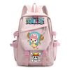 Anime ONE PIECE Schoolbag Children's Backpack Primary School Bag Male and Female Junior High School Students College Students Campus Backpack