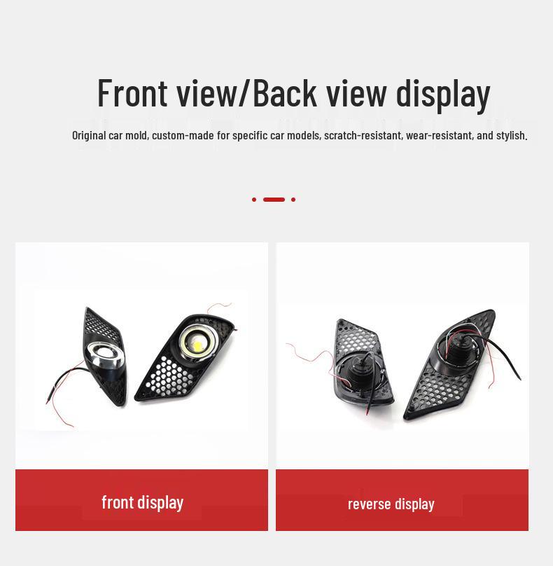 Противотуманная фара с линзой для Mercedes-Benz C-Class W204 2008-2010, Аксессуар для решетки переднего бампера