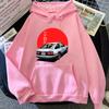 Initial D Hoodie AE86 Unisex Fashion Print Sweatshirt Japanese Long Sleeve Hoodies Men Women Harajuku Anime Sweatshirts Man Cartoon Car