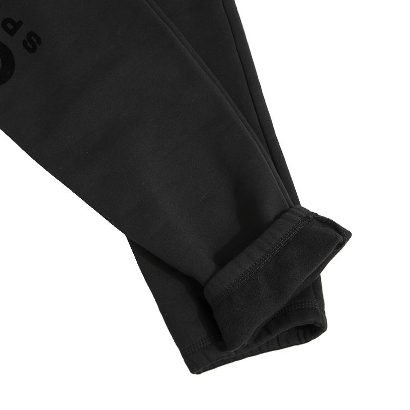 Adidas Повседневные брюки для бега с логотипом, мужские брюки, черные IA9367