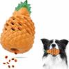 Dog Toys for Large Dogs Aggressive Chews Pineapple Molar Chew Toys Sturdy Interactive Puppy Toys for Heavy Medium Large Dogs Yellow Green