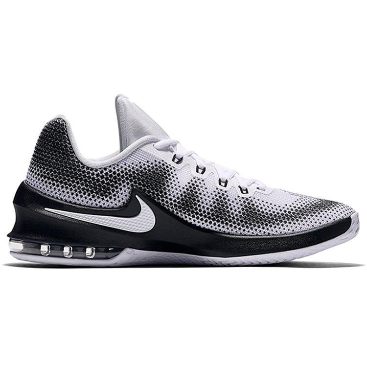 Nike Air Max Infuriate Low 'Черный Белый' 866071-100