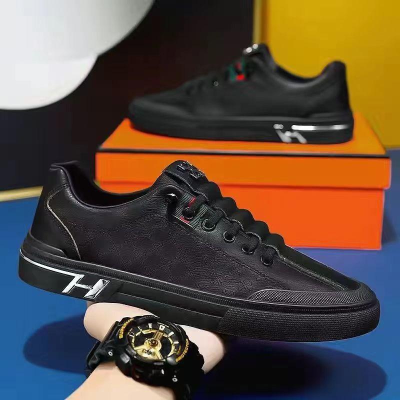 Популярные универсальные туфли для сноуборда, мужские летние дышащие маленькие белые туфли, мужская обувь, корейская версия модных туфель для сноуборда, легкие и однопедальные ленивые туфли