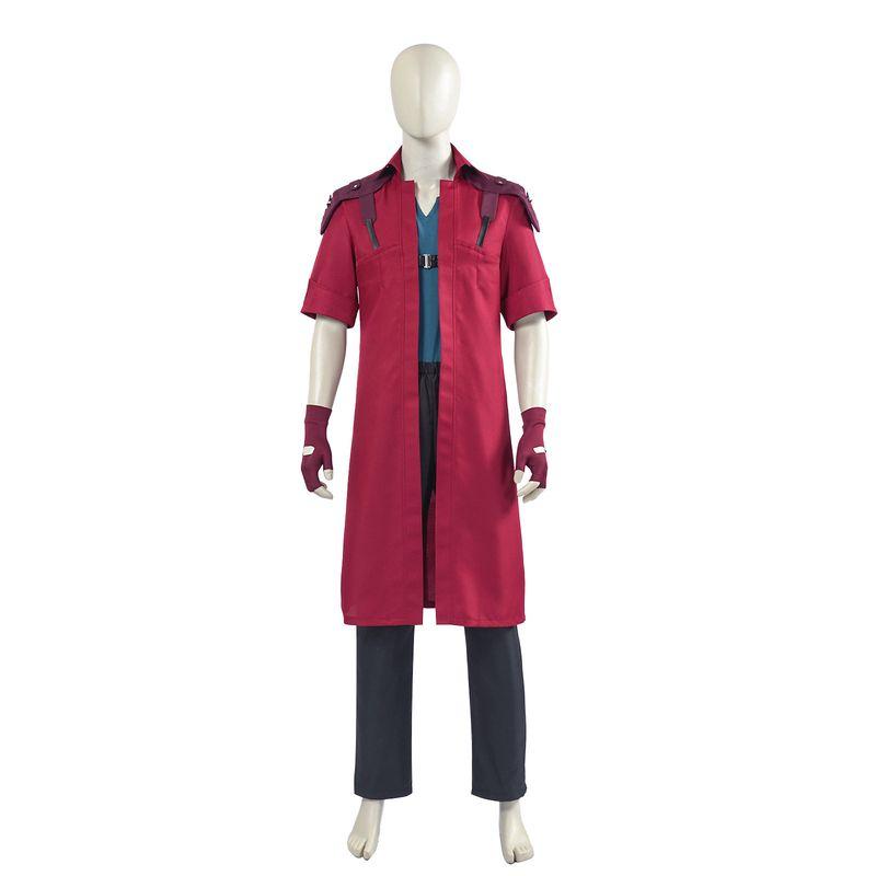 Devil May Cry Dante Cosplay Costume, Demon Hunter Dante Outfit, Game Character Performance Costume, Cosplay Clothing Factory