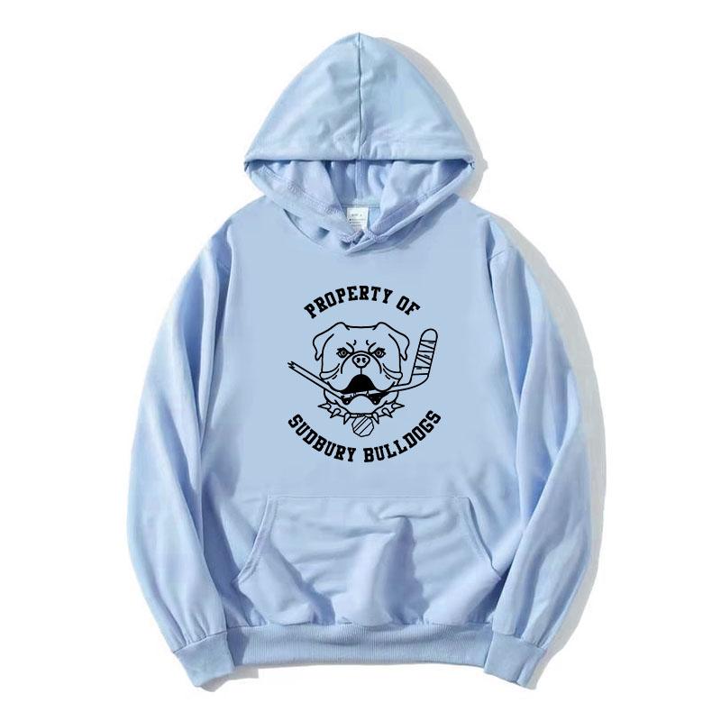Собственность Sudbury Bulldogs Худи SHORESY 69 Графический Принт Мерч Толстовки с Капюшоном С Длинным Рукавом Мода Женские Мужские Топы