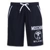 Moschino Mens Milano Logo Long Swim Shorts