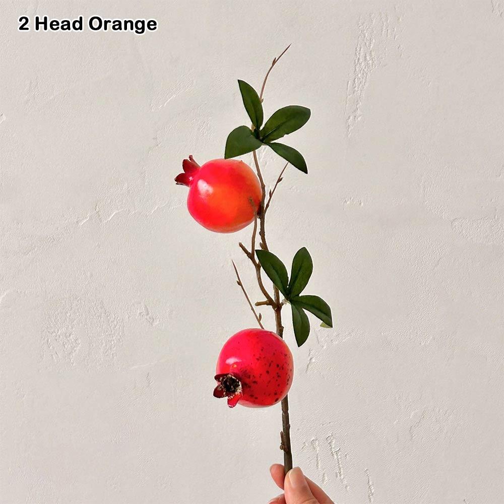 Simulation Artificial Pomegranate Long Branch Artificial Plants Garden Decoration