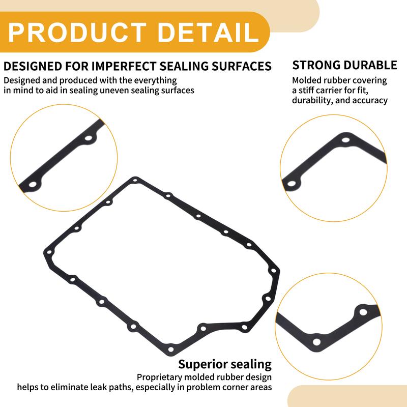 X Autohaux No.FZ0121500 Car Oil Pan Gasket for Mazda 3 2012-2025 for Mazda CX-3 2016-2021 for Mazda CX-50 2023-2025