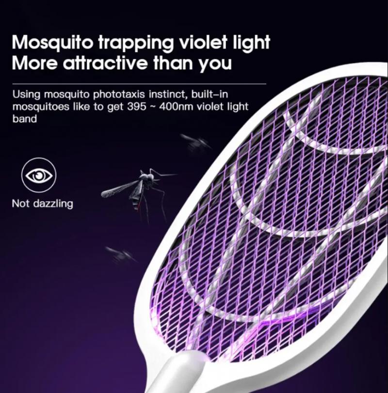 Электрическая мухобойка с 8 лампами, USB, 2 в 1, бытовая лампа-убийца комаров, мощная ловушка для комаров