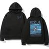 Осенние женские толстовки унисекс с капюшоном SZA Music Album SOS Graphic Hoodie