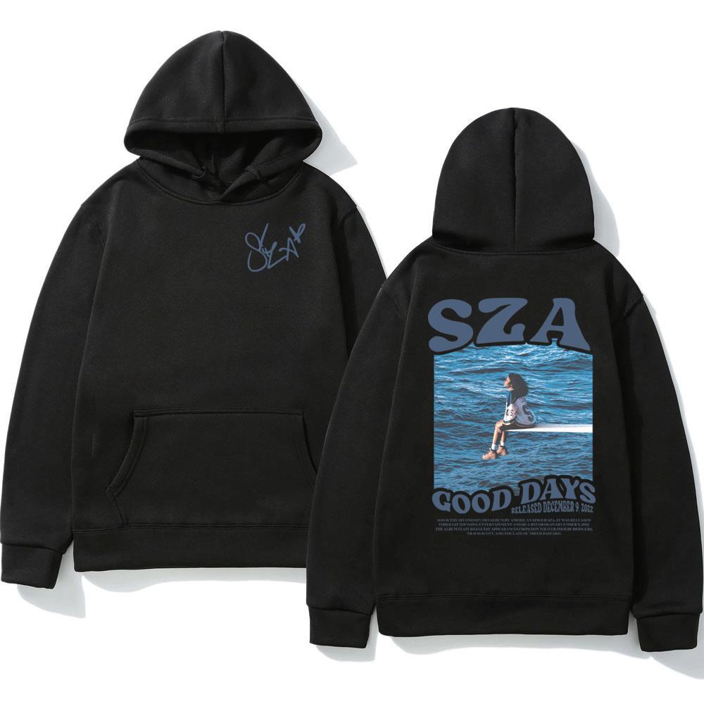 Осенние женские толстовки унисекс с капюшоном SZA Music Album SOS Graphic Hoodie