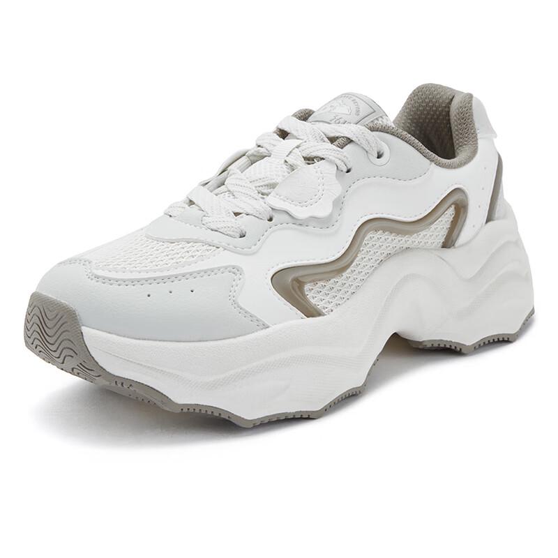 Женские осенние ретро кроссовки 361° на массивной платформе