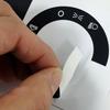 5 Pcs Button Repair Stickers Decals Worn Switches Replacement For A2 1996-2003 Button Stickers Interior Replacement Parts