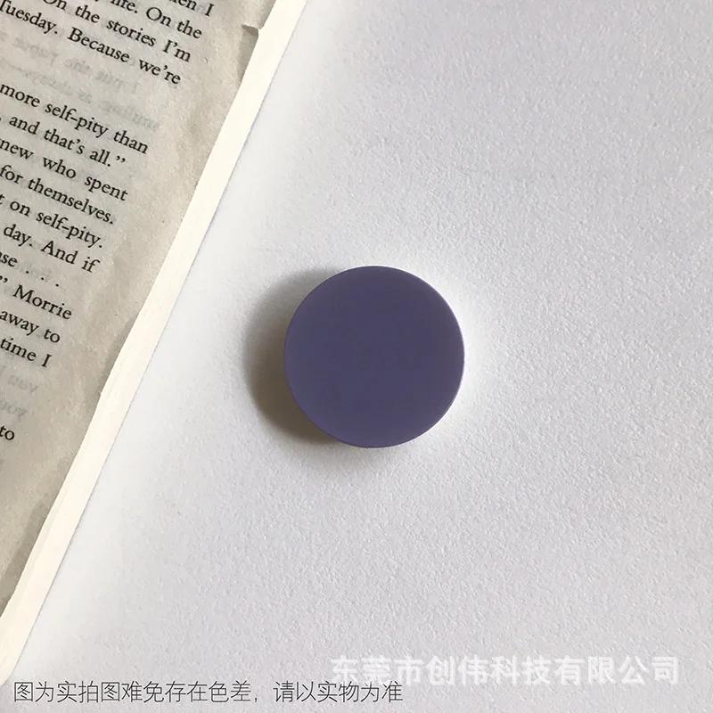 Новый держатель для мобильного телефона, однотонный, мультяшный, многофункциональный, вращающийся, складной, для рабочего стола, ленивый, с подушкой-присоской