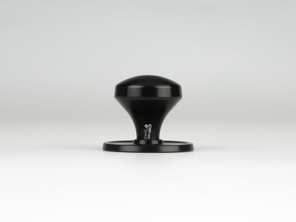 CWtek Billet Knob Telephone Key Knob Machined Aluminum Alloy Black Insight Engineering Type02/A/BK (TSUBA Set)