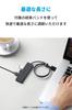 Ультратонкий USB-хаб Anker с кабелем 60 см, 4 порта USB 3.0