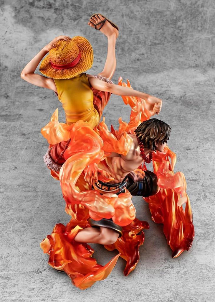 MegaHouse Фигурка Луффи Эйс One Piece Пиратский Портрет Нео Максимальная Связь Братства 20-е Ограниченное дюймовое Мультиколор MH716454 & - - - - Вер. 9,7