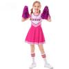 Kids Girls Cheerleaders Cheerleading Football Baby Dress Children Christmas New Year Halloween Cosplay Costumes Performance Role Play Outfit