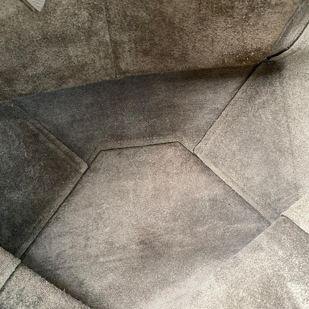 Used Maison MargielaShoulder Bag Grege leather Women