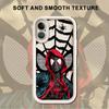 Мягкий чехол для телефона Marvel Человек-паук для iPhone 13 12 11 Pro Max XR XS Max 15 16 14 Plus 17 Air 16e