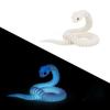 Rotatable Luminous Snake Ornament Realistic 3D Printing Model 3D Printed Snake Home Decor
