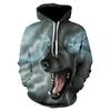 Spring Autumn 3D Wolf Hoodies Men Hooded Animal Wolf Printed Hoodie Sweatshirts Tracksuits Man/Women Jackets Funny Hoody