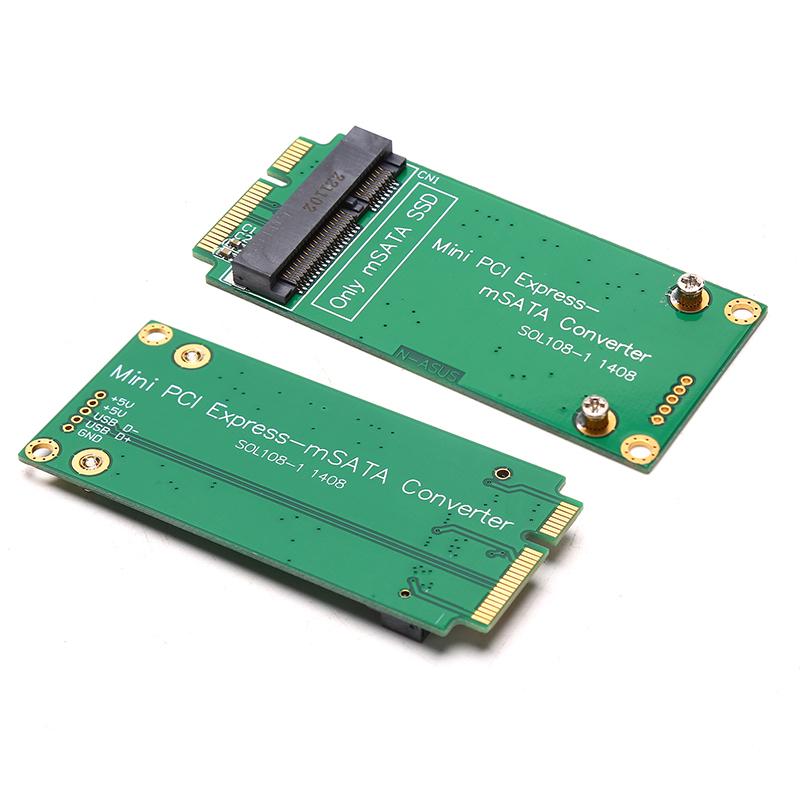 Адаптер Msata Ssd на Sata Mini Pcie Ssd для Asus Epcs101 900A 901A