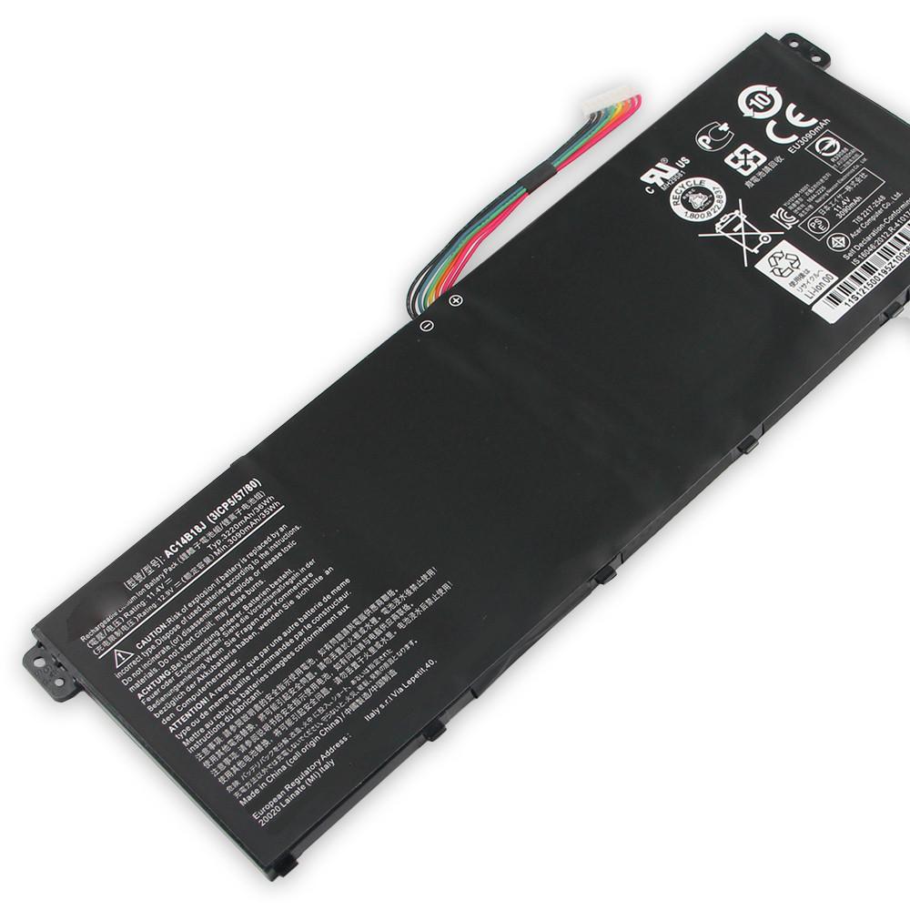 Аккумулятор для ноутбука AC14B18J AC14B13J для Acer Aspire E11 ES1-311 ES1-511 ES1-512 MS2394 EX2519 N15W4 V3-111P CB3-531