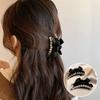 Женская Заколка-Зажим для Волос с Жемчугом и Кубическим Цирконием 1 Bling