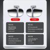 Car Blind Spot Mirror 360 Rotatable Wide Angle Anti-Scratch for Front Rear Wheel Reverse Parking Auto Use
