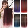 Clip In Colorful Hairpiece Synthetic Straight Hair Cosplay Ponytail Extensions
